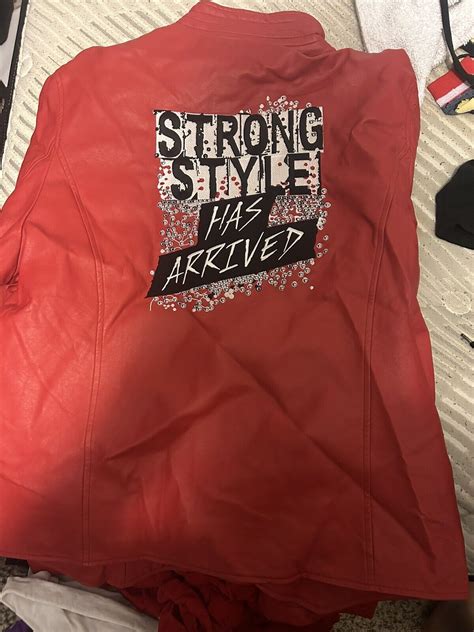 shinsuke nakamura strong style has arrived replica jacket|what happened to shinsuke nakamura.